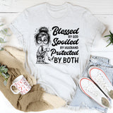 Blessed, Spoiled by God, Protected by Husband By Both T-Shirt
