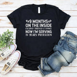9 Months On The Inside T-Shirts