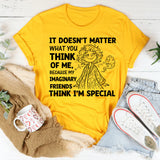 It Doesn’t Matter What You Think of Me, Because My Imaginary Friends Think I’m Special T-Shirt