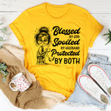 Blessed, Spoiled by God, Protected by Husband By Both T-Shirt