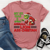 My Ex Has 3 Spirit Animals: Lion, Ass, Cheetтан T-Shirt
