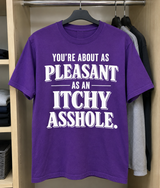 You're About As Pleasant As An Itchy Asshole T-Shirt